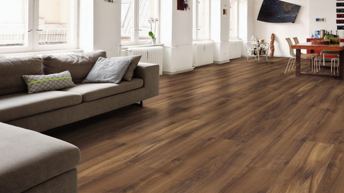 Parquet en noyer américain