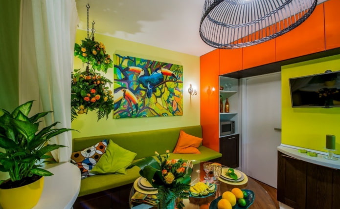 Combinaison avec le vert selon le Feng Shui
