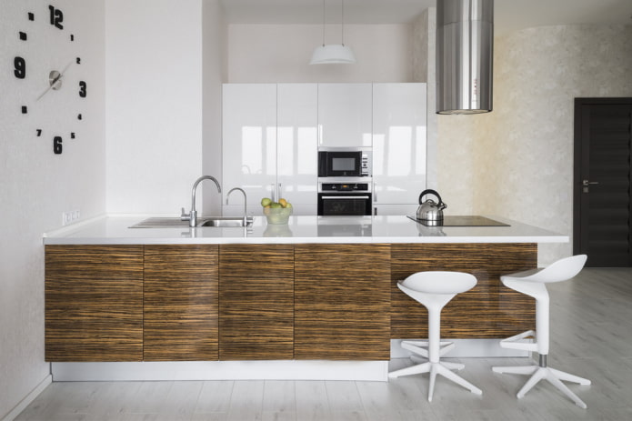 Couleurs des murs dans un style moderne