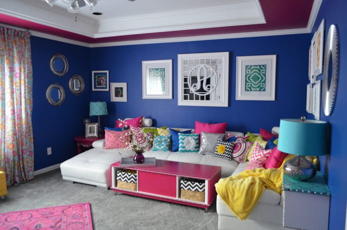 blue walls