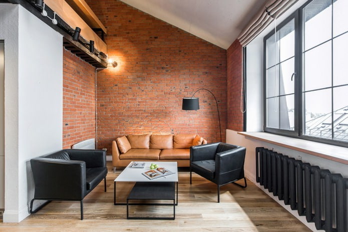 intérieur de style loft