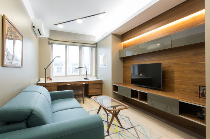 Meuble TV dans le salon