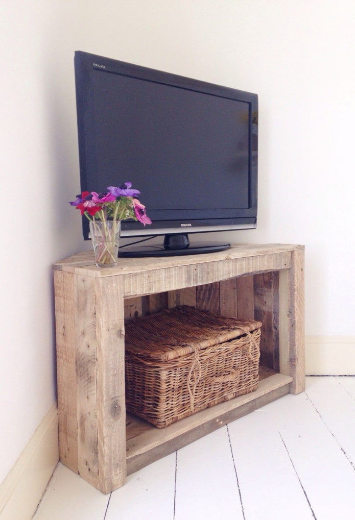 meuble TV original à l'intérieur