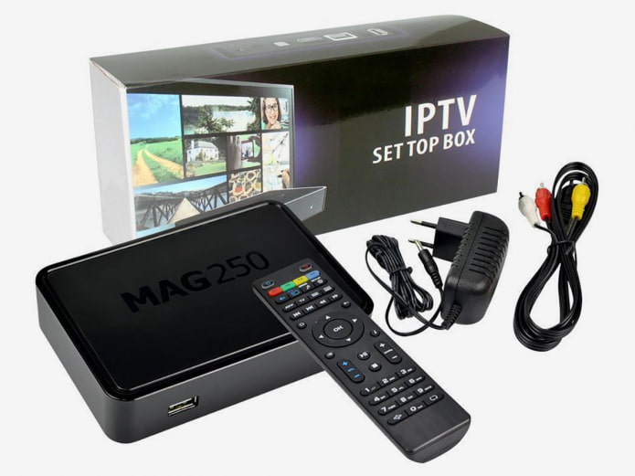décodeur IPTV d'un fournisseur