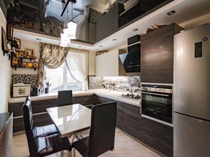 Rideaux courts de cuisine