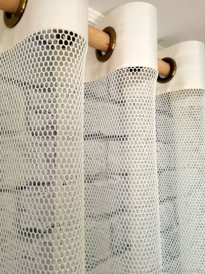 rideaux en maille