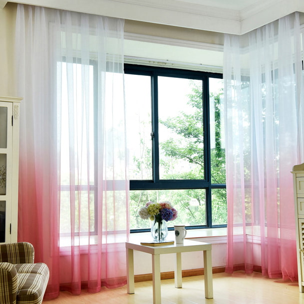ombre tulle