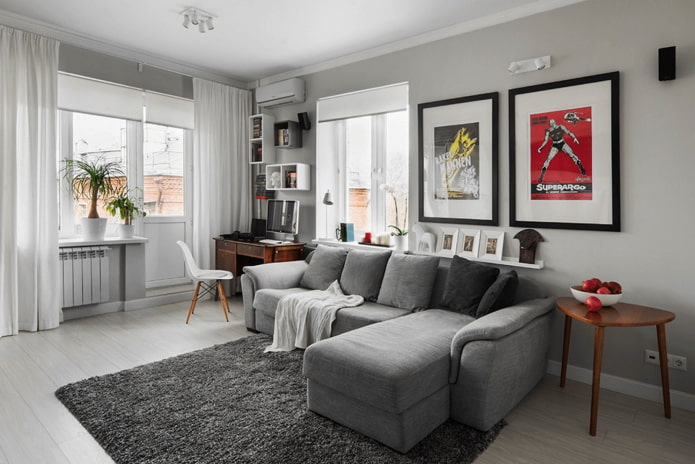 appartement d'angle intérieur
