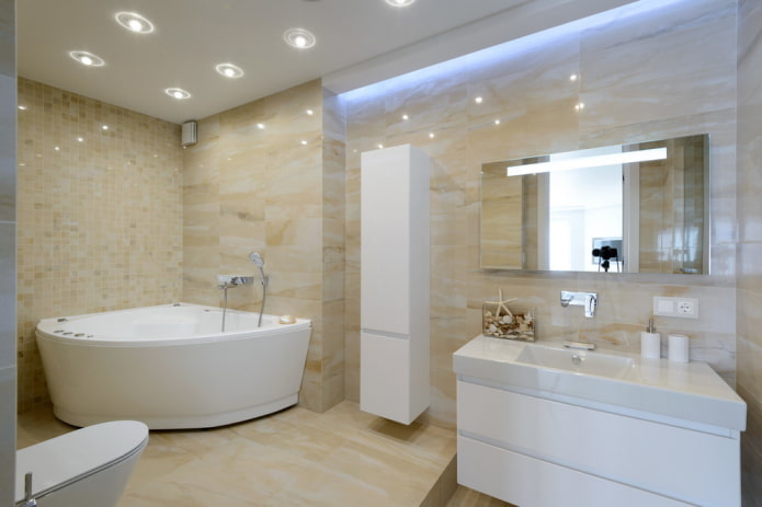 Salle de bain moderne