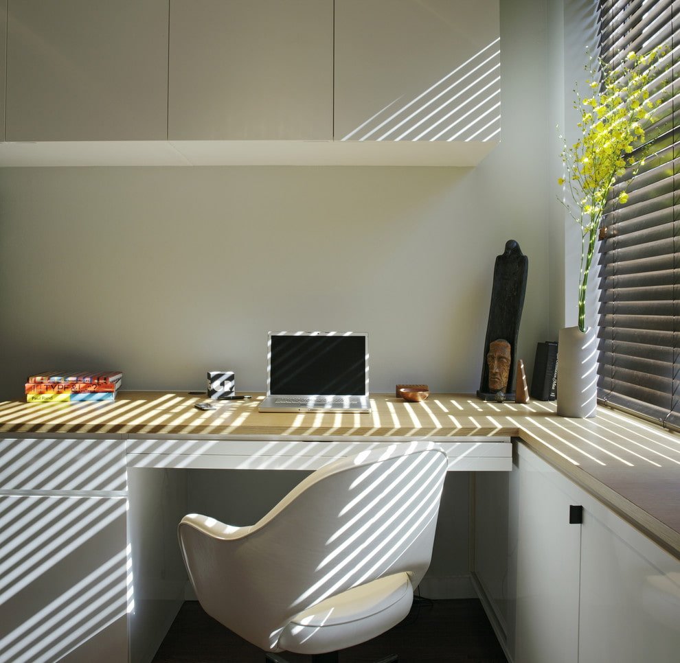 table d'angle beige