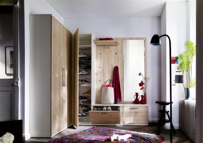 Armoire avec meuble à chaussures
