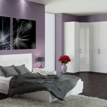 Armoire d'angle de chambre : types, contenu, dimensions, design-14