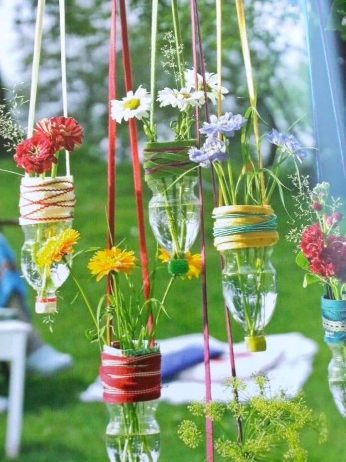 Vases en bouteilles