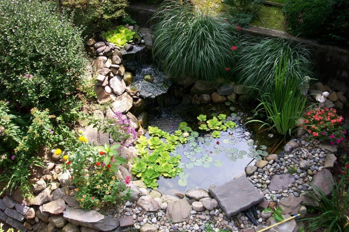 Bassin en cascade