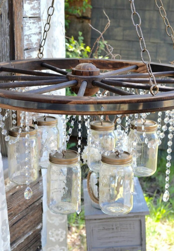 Lustre à roues