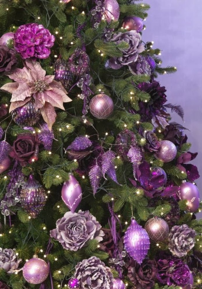 Arbre violet