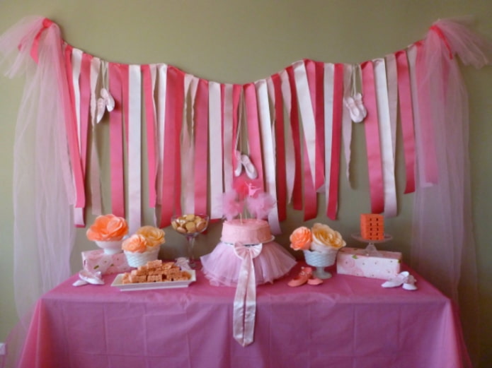 Décoration de ruban