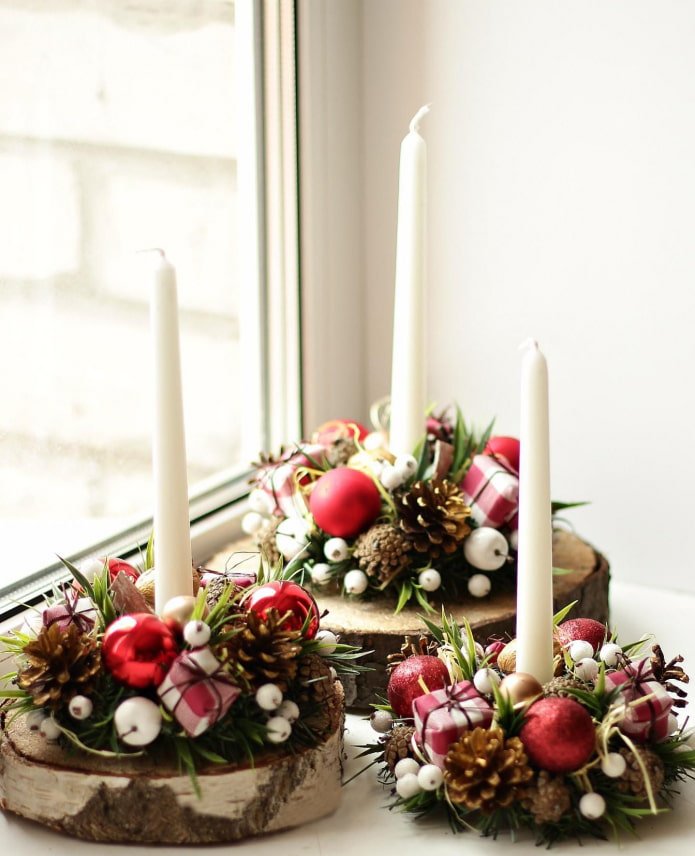 Décorations de bougies