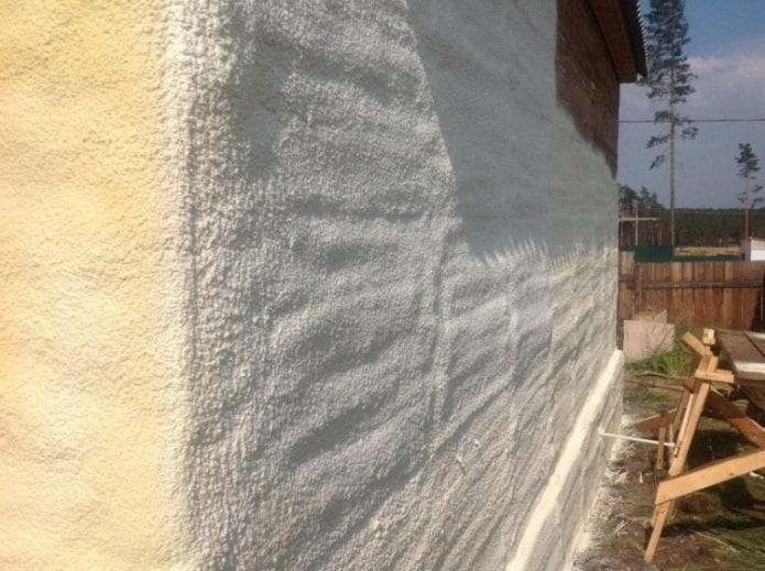 Isolation thermique avec mousse de polyuréthane
