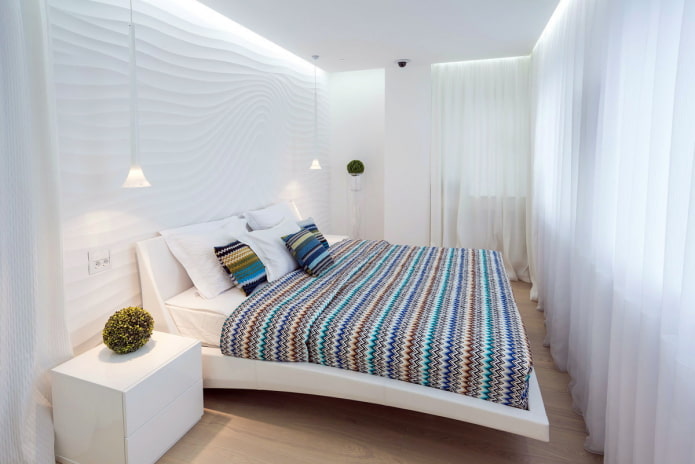 conception de chambre d'enfant en tons blancs