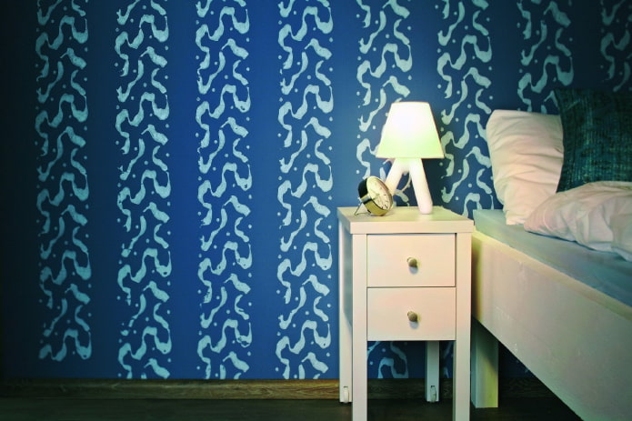 Décoration au rouleau