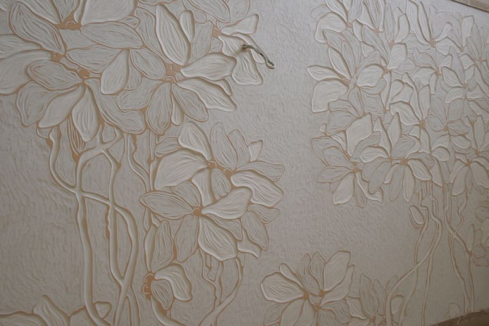 Sgraffite à l'intérieur