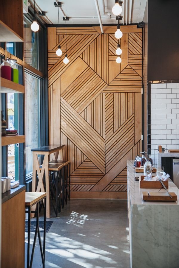 Texture d'un mur en bois