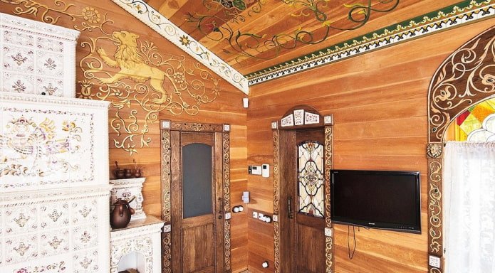 Mur en bois