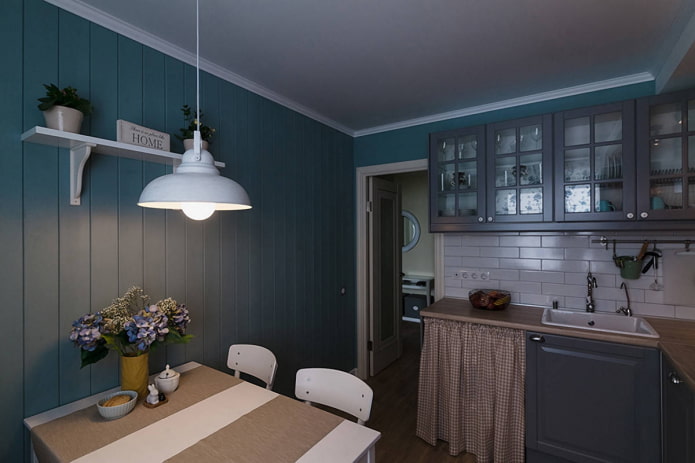 décoration murale de cuisine en bois