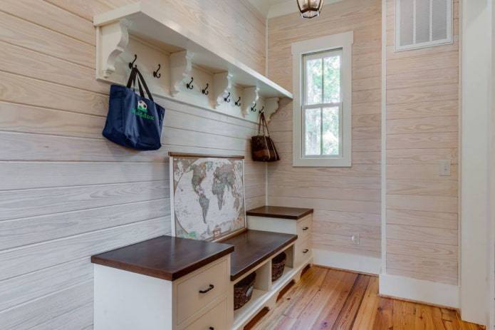 couloir en bois