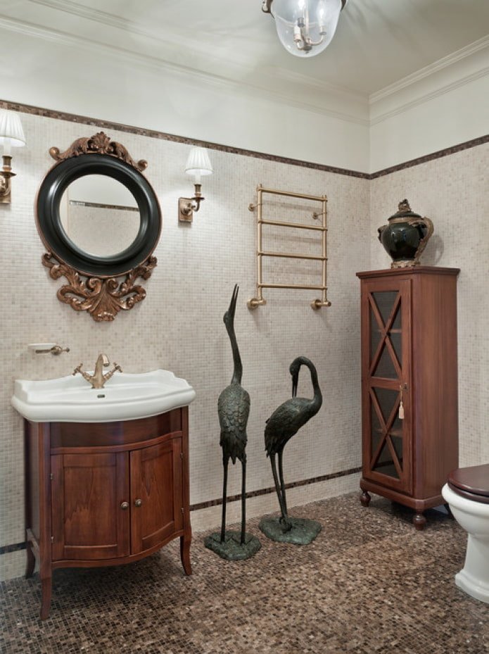 meubles de salle de bain classiques