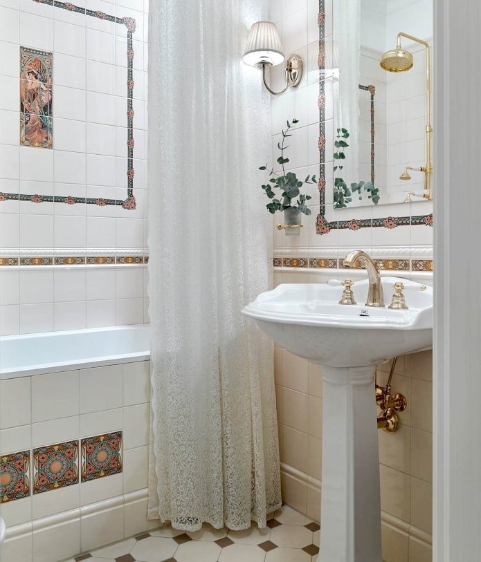 salle de bain de style classique