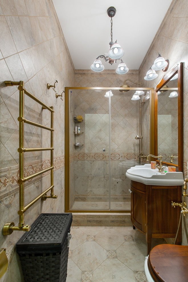 Douche de style classique