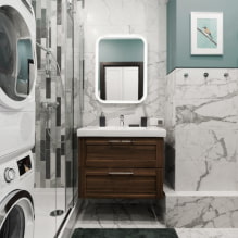 Aménagement salle de bain sous marbre-3