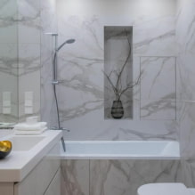 Aménagement salle de bain sous marbre-4