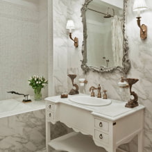 Aménagement salle de bain sous marbre-5