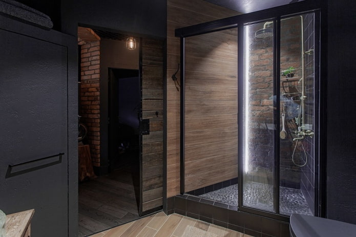 Douche design style loft