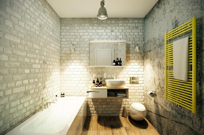 Salle de bain loft