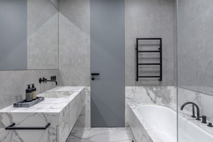 Décoration de salle de bain minimaliste