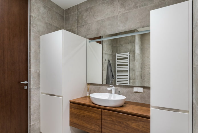 meubles de salle de bains de style minimaliste