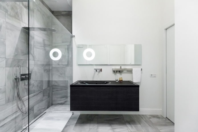 meubles de salle de bains minimalistes