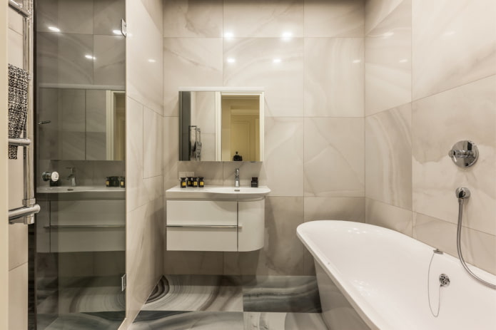 Meubles de salle de bain minimalistes