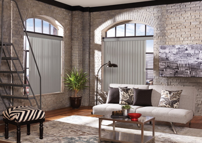 lamelles verticales style loft