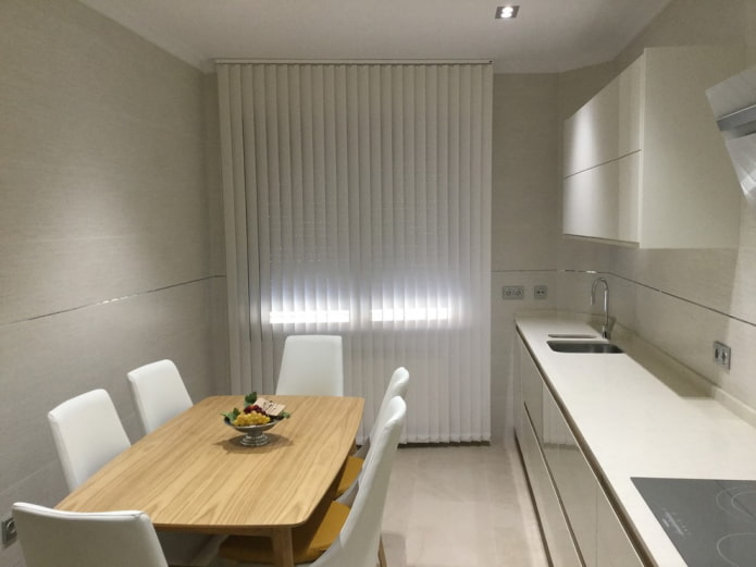 lamelles verticales dans le style du minimalisme