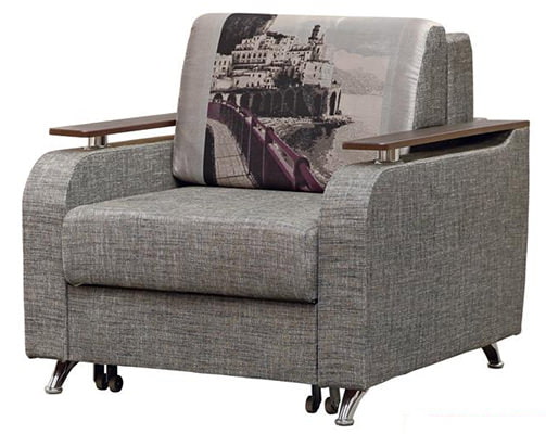 Fauteuil-lit avec mécanisme dauphin