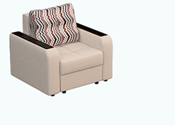 Chaise-lit avec mécanisme tic-tac (eurobook)