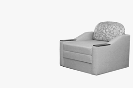 Fauteuil-lit avec mécanisme déroulant