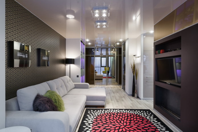Tissu extensible sans couture à l'intérieur
