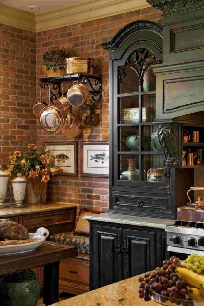 vintage kitchen sideboard