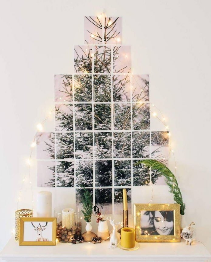 Sapin de Noël imprimé
